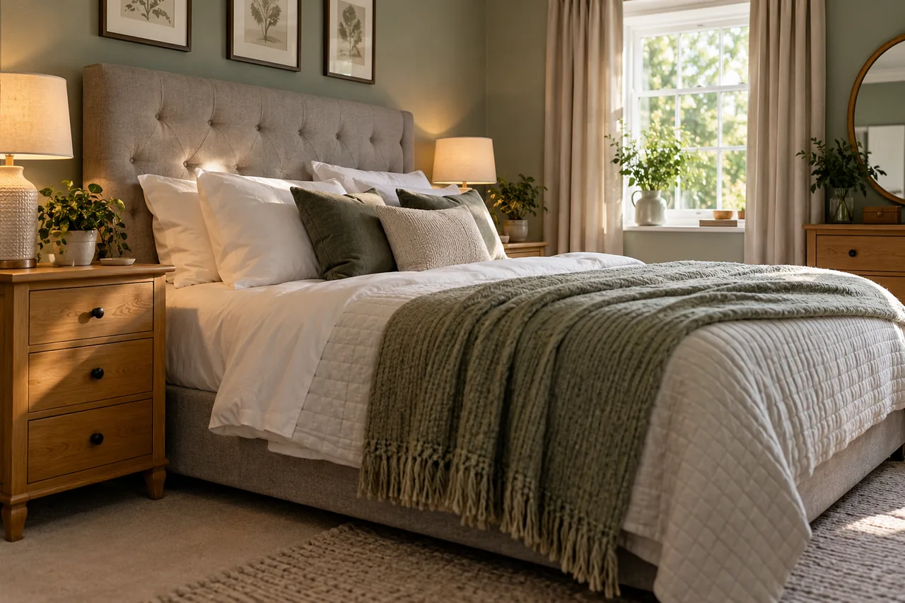 Illustrative property area relevant to bed bug treatment