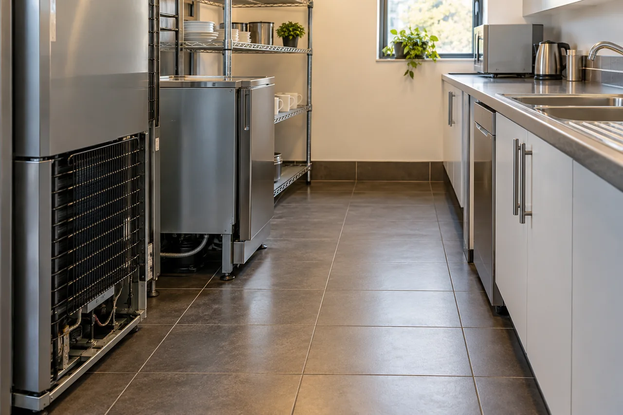 Illustrative property area relevant to cockroach treatment