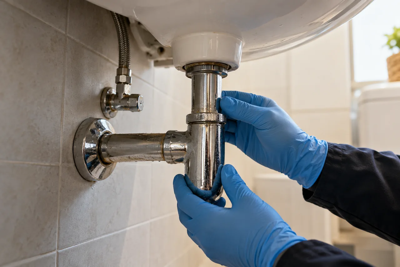 Illustrative inspection detail for silverfish control